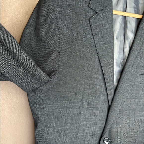 Bonobos Men's Jetsetter Wool Blazer Gray Size 38R Professional Tailored Stretch - Picture 5 of 16